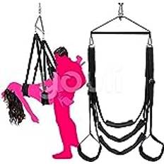 Sex Bondage Kit Restraints Set Ceiling Sex Swing Sexiga remmar Gaming 360 graders upphängning Bondage & Suspension Bondage Swing Sexband för vuxna SM Spelverktyg
