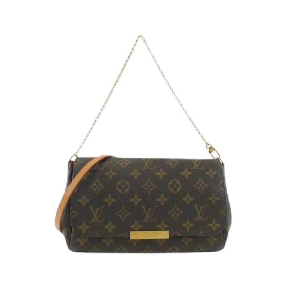 Louis Vuitton Vintage Pre-owned Skuldertaske - Vintage - Dame - Brun - ONE SIZE - Uld