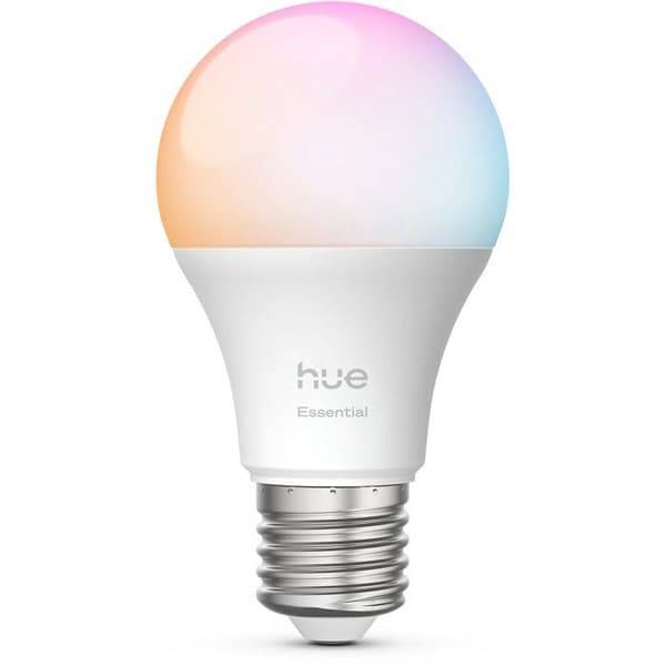 Lampe - Philips Hue - Essential - A60 - Hvidt og farvet lys