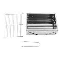 Outdoor Barbecue Grill Portable Foldable Charcoal Stainless Steel BBQ Grill for Outdoor Picnic
