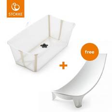 Sandy STOKKE® Flexi Bath® babybadekar Beige + gratis badesæde