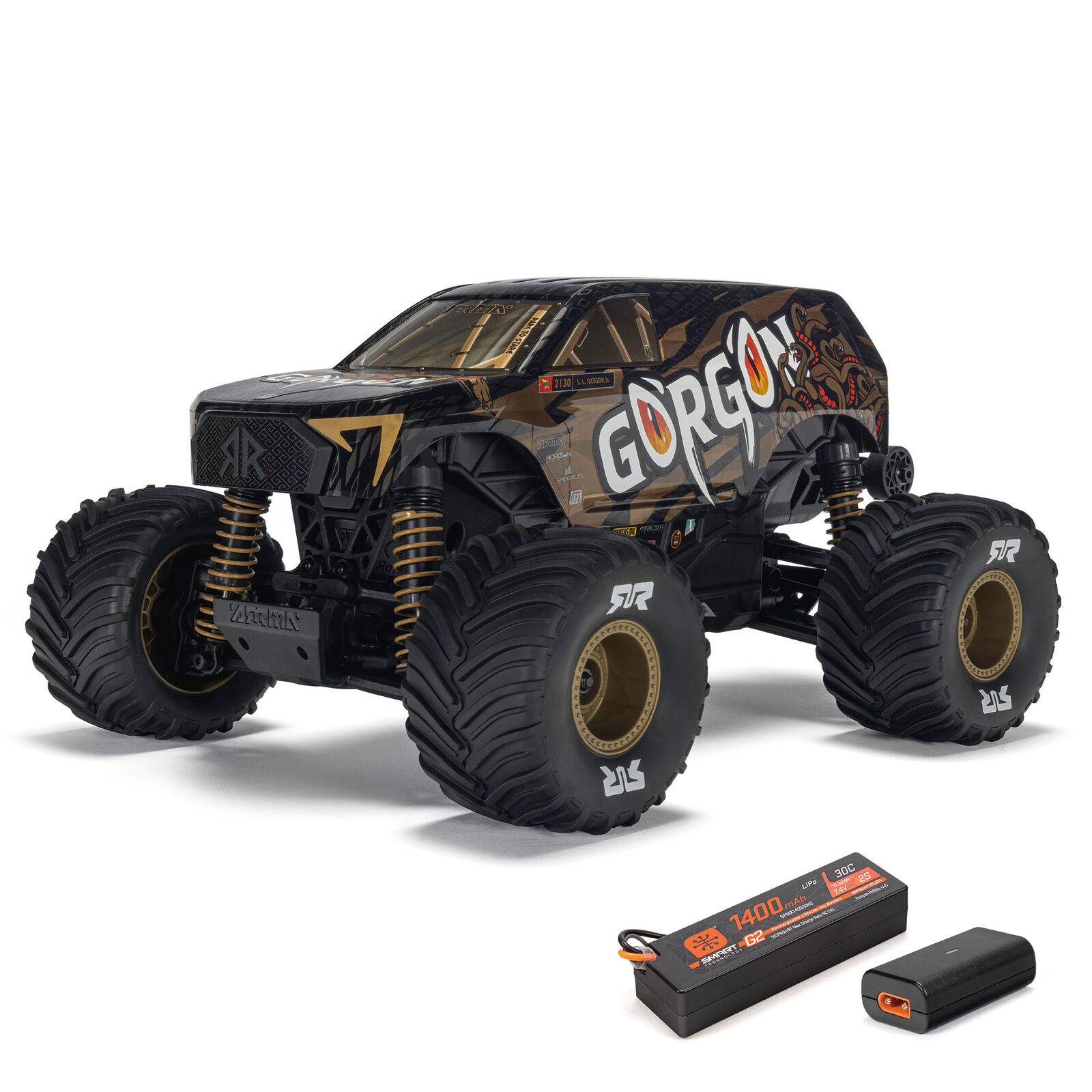 Gorgon GROM - 1/16 - 4X4 - RTR - Inkl. Batteri Og Lader Bronze