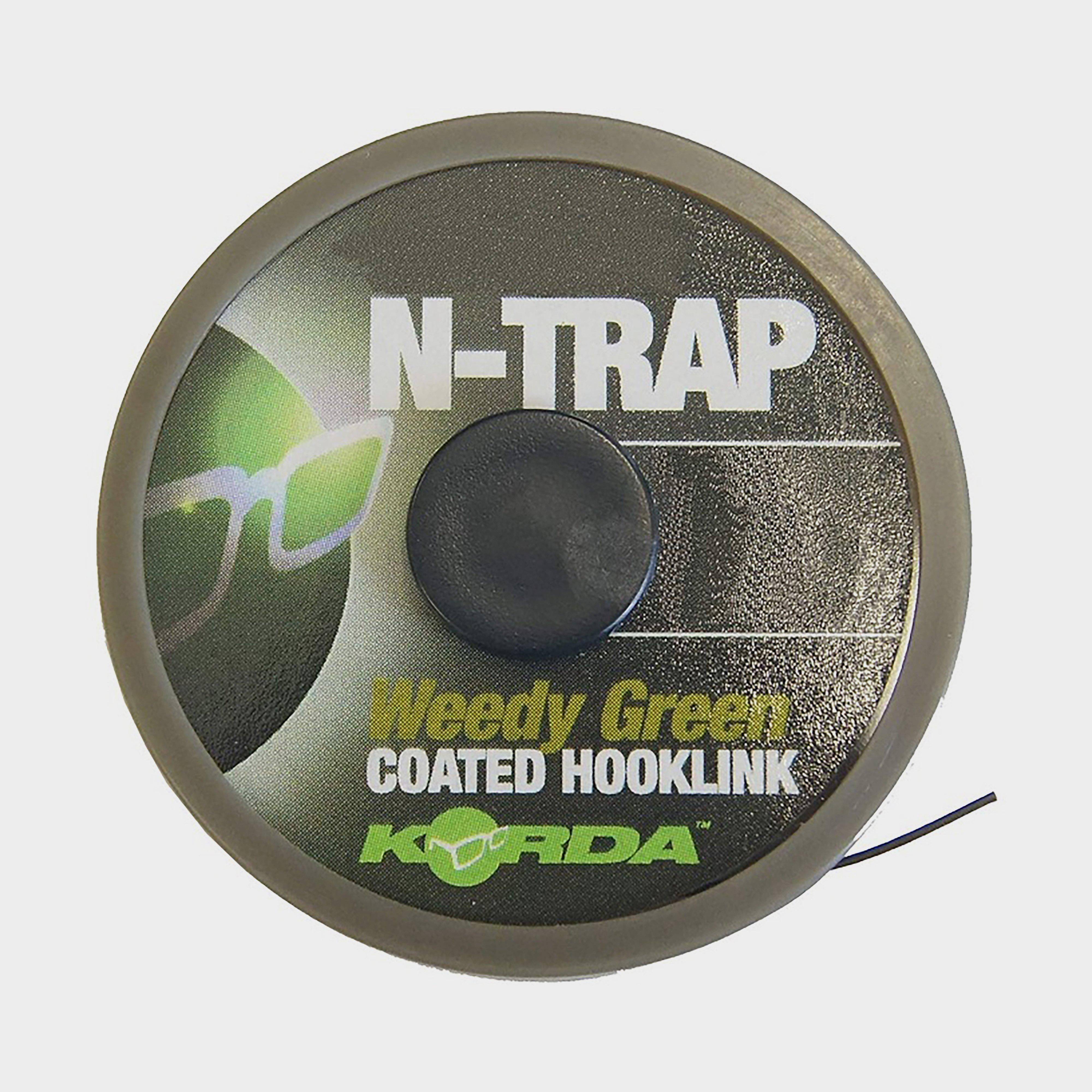 Korda N Trap Soft Coated Hooklink 20lb Weed, Green