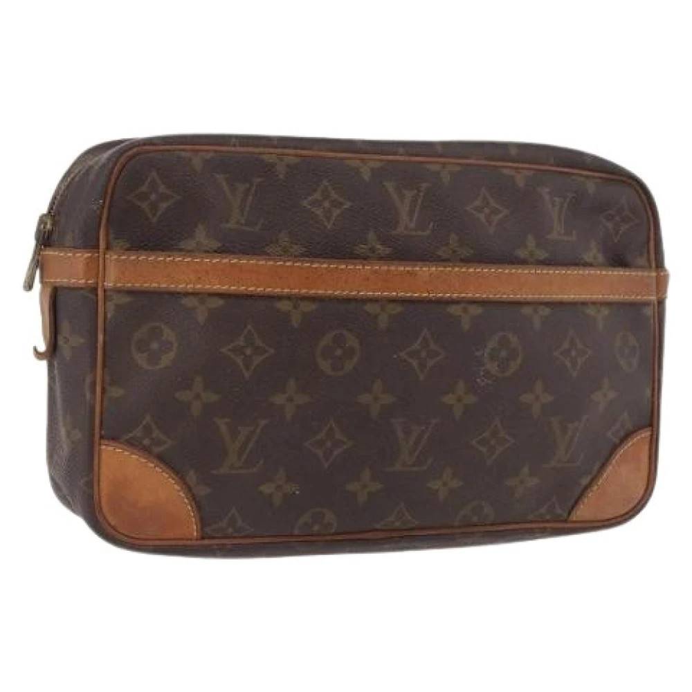 Louis Vuitton Vintage - Pre-owned Compiegne 28 Clutch Bag Vintage - Dam - ONE Size - Läder