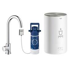 Grohe Red II Mono armatur m/3 l. beholder og C-tud