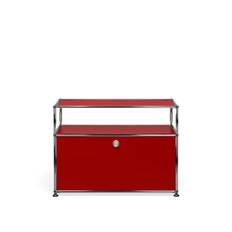 USM - USM Haller 45 nattduksbord USM Ruby Red - Sidobord - Fritz Haller,Paul Schärer - Röd - Metall