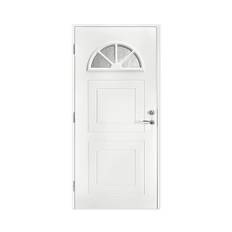 Ytterdörr BRÖDERNA JOHANSSON SY118 vit cotswoldglas EI30 38dB 9x20 vänster