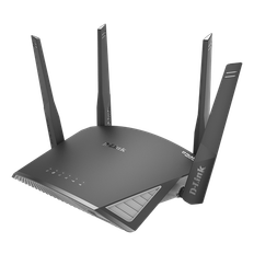 D-Link EXO AC2600 Smart Mesh Wi-Fi Router, 2,4 / 5 GHz, 802.11ac, 1xUSB 3.0, 1xUSB 2.0, svart