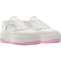 Reebok Barn/ungdomar X Barbie Club läderskor (Vit/rosa)