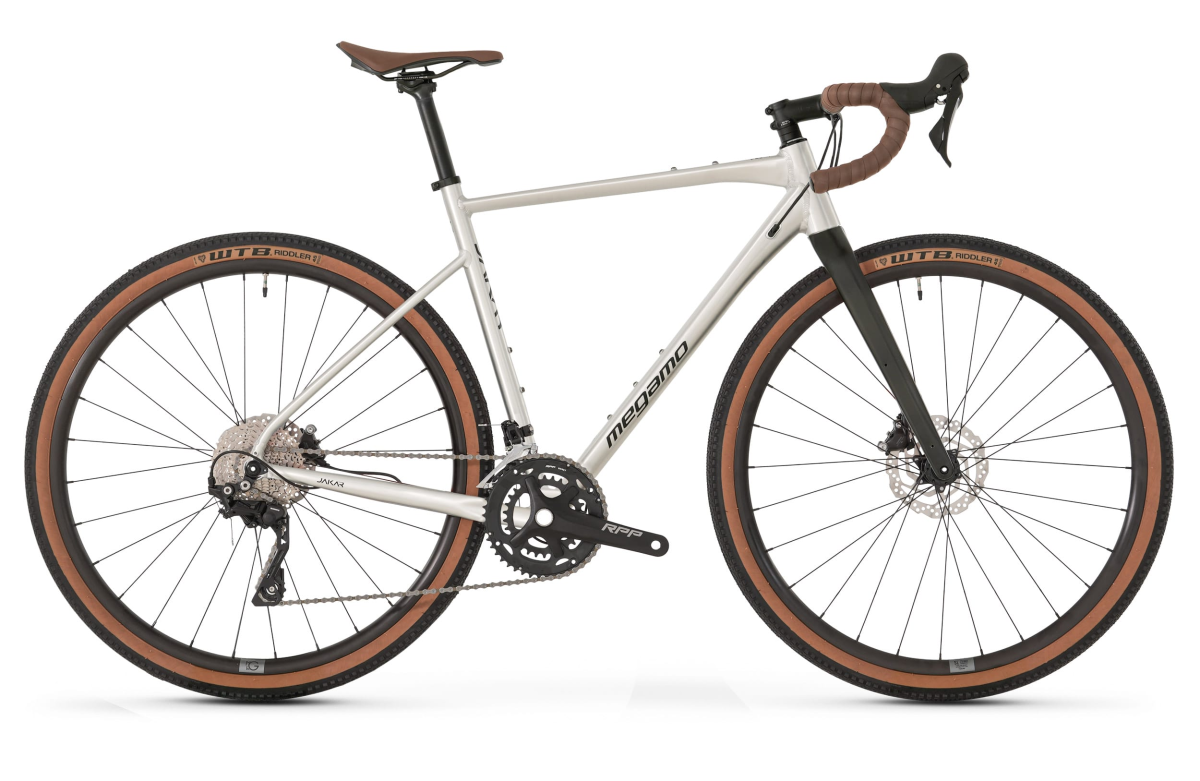 Megamo Jakar 30 2026 - Shimano GRX RX-400 2x10 - Megamo Gravel GR 700 - TLR - 119 / xs / brown (xs)