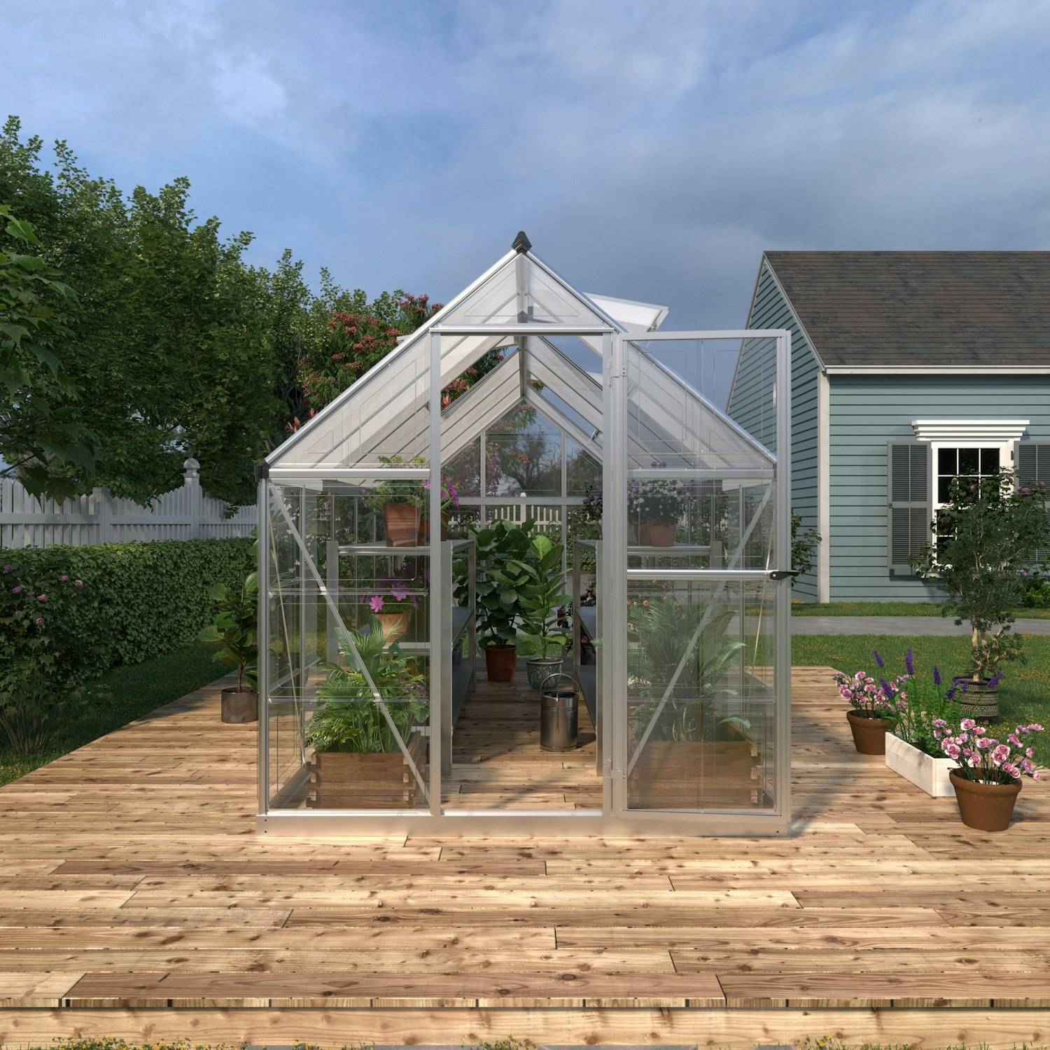 Växthus Gardeney Crystal 4,4 m²