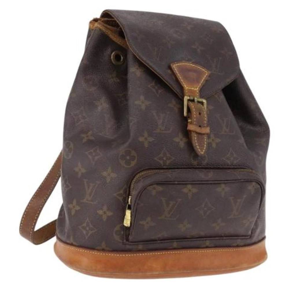 Louis Vuitton Vintage Pre-owned Monogram Canvas Rygsæk - Vintage - unisex - Brun - ONE SIZE - Uld
