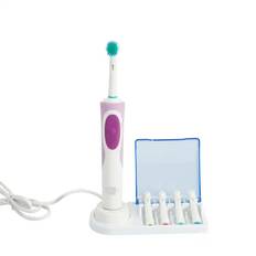 El-tandbørste lader og holder til Oral-B el-tandbørste hygiejnisk