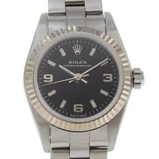 Rolex Vintage, Pre-owned, Herr, ONE Size, Pre-owned Metall klockor - black (ONE SIZE)