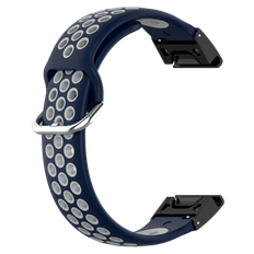 Garmin Fenix 5/5 Plus/6/6Pro/Chronos tofarvet sportsrem