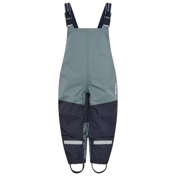 Didriksons Kid's Foxen Bib Pant Regnbukser Børn størrelse 140 farve grå