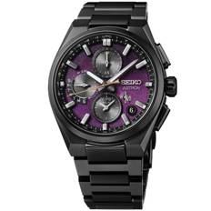 Seiko Astron Limited Edition SSH171J1 - Herr - 42 mm - Analogt - Quartz - Safirglas - Purple (21 mm)