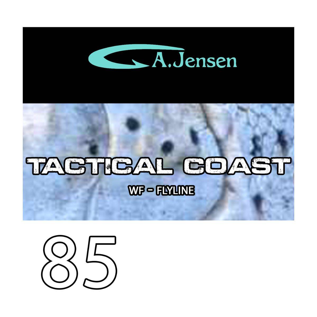 Tactical Coast 85-Intermediate, Orange, #6 Grym kustlina för havsöring. (#6)