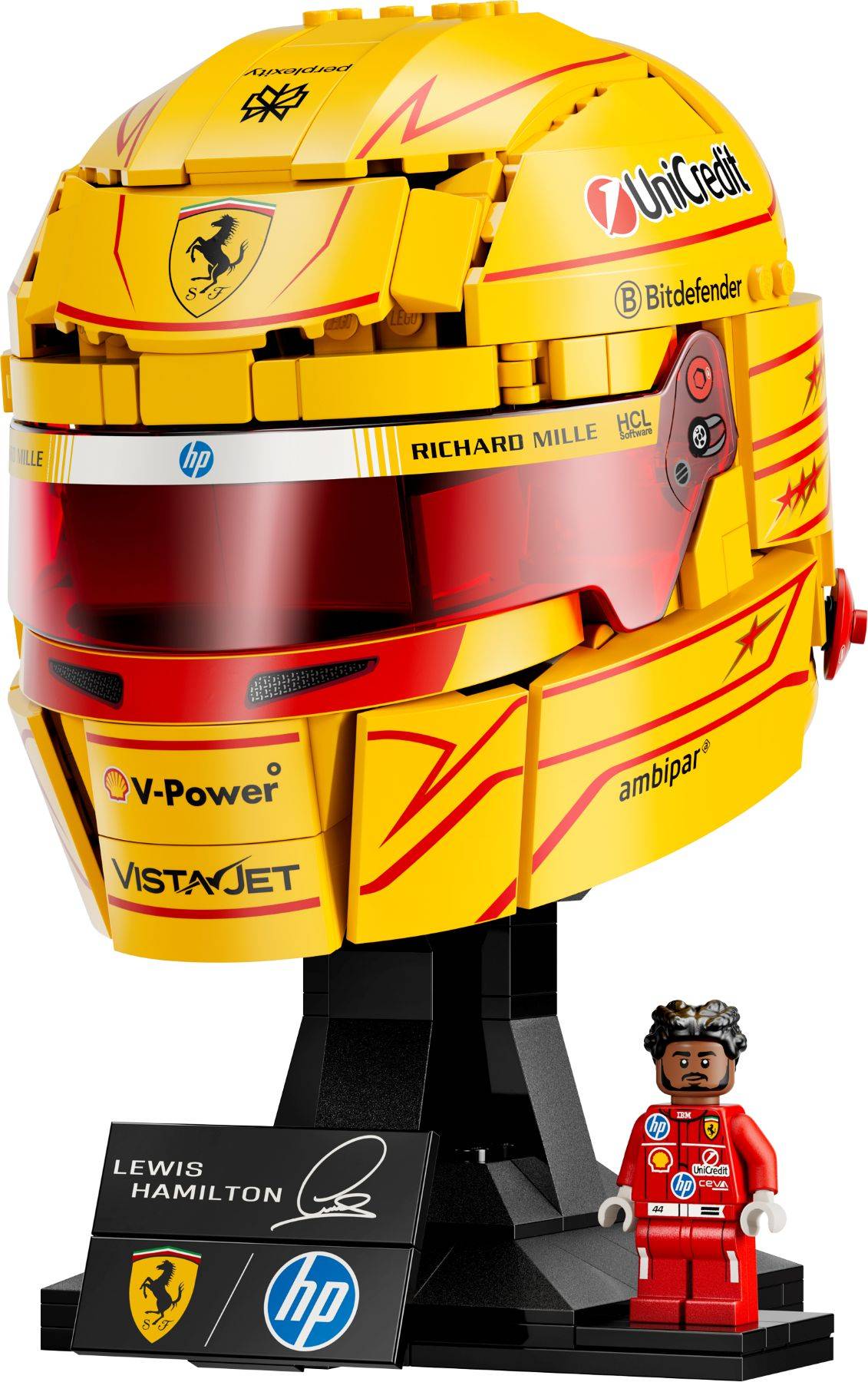 Scuderia Ferrari HP Lewis Hamilton hjälm