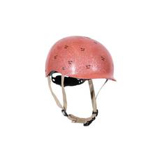 Konges Sløjd Cykelhjelm - Glitter - Cherry - Glitter 47-51 cm.