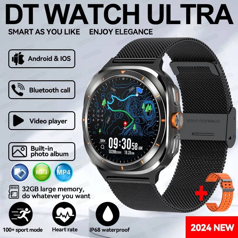 Galaxy Watch 7 Ultra Smart Bracelet - Black MeshBeltOrange / Galaxy 32GB Watch 7 (Galaxy 32GB Watch 7)