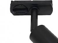 Spot Track light 1F GU10 ECO - eksklusiv lyskilde, mat sort