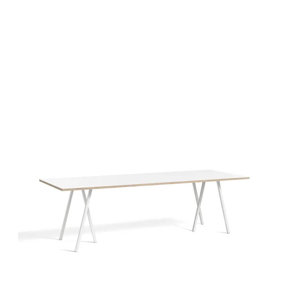 HAY Loop Stand matbord White laminate-white, 250 cm - Vit