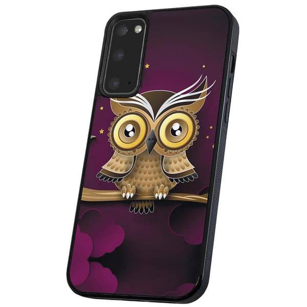 Samsung Galaxy S20 FE - Skal/Mobilskal Ljusbrun Uggla