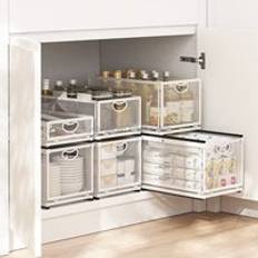 Yushijia Stackable Drawer type home storage & organization storage cabinets rack holders kitchen storage racks shelving units