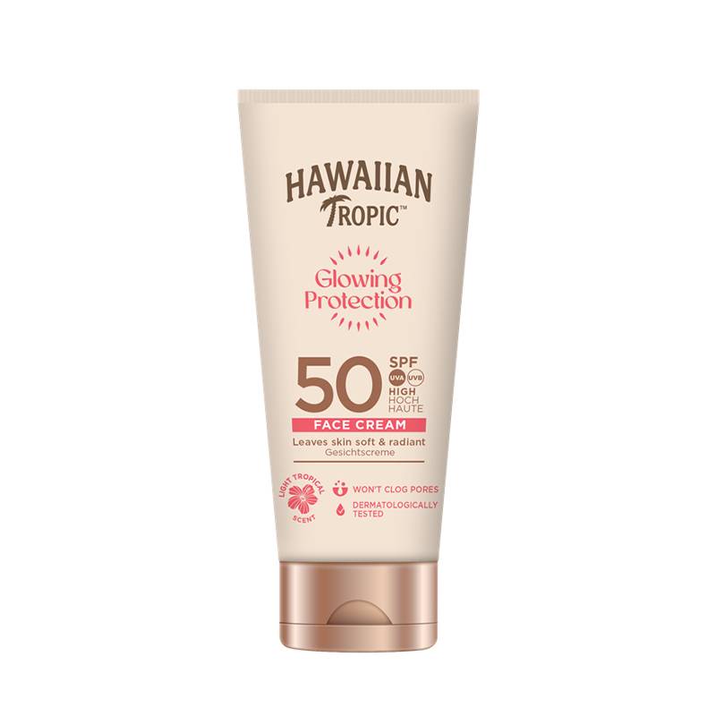 Glowing Protection face cream SPF 50 – Hawaiian Tropic