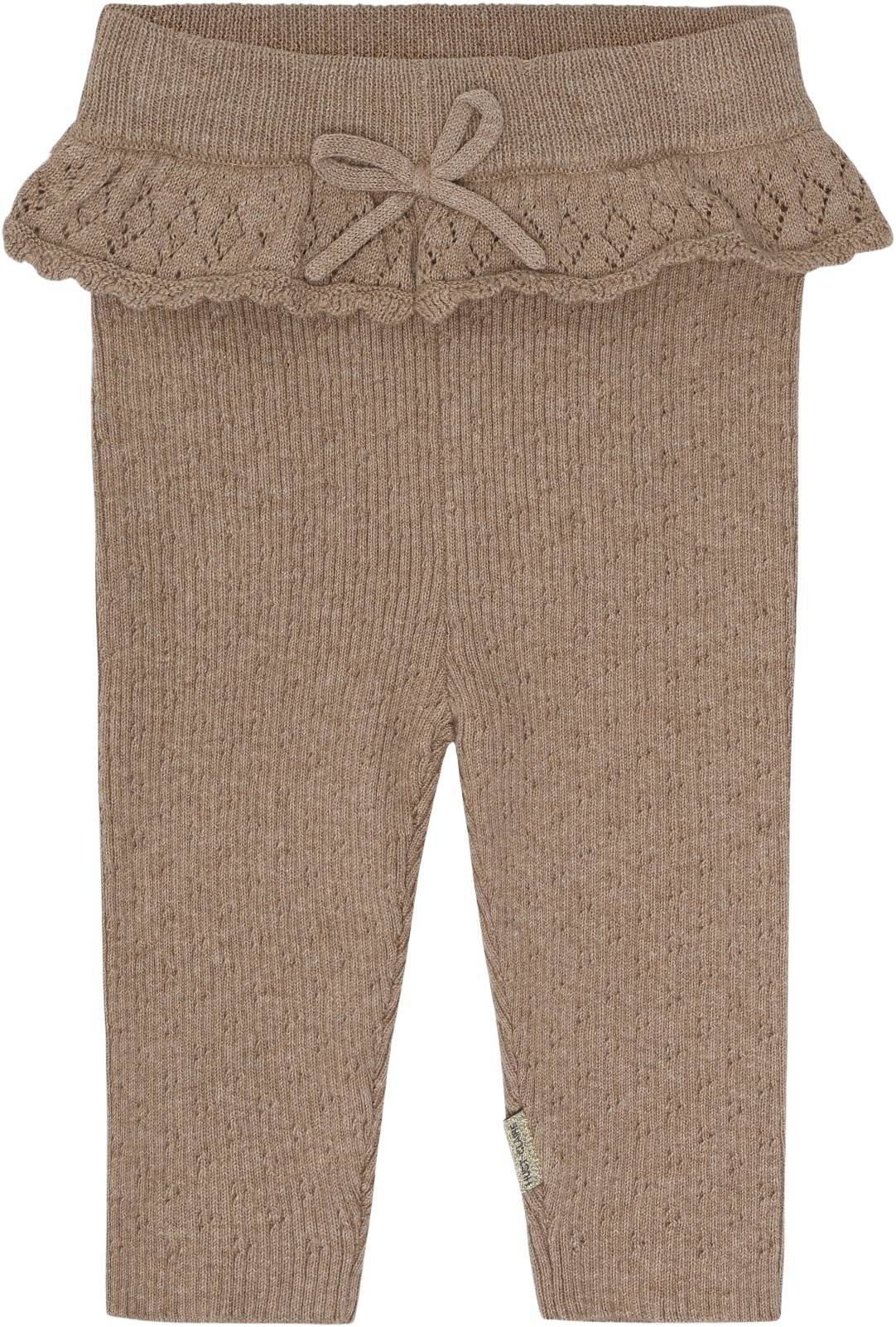 Hust & Claire Hclisa Knit rib Stl. 92 fepojkar - Leggings Från Magasin - Biscuit (92)