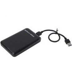 Vktech 2.5 tums hdd-hölje usb 3.0 to sata 3.0 6 gb/ s hdd-hårddisk extern hdd-hölje box stöder 3tb hårddiskar - Svart