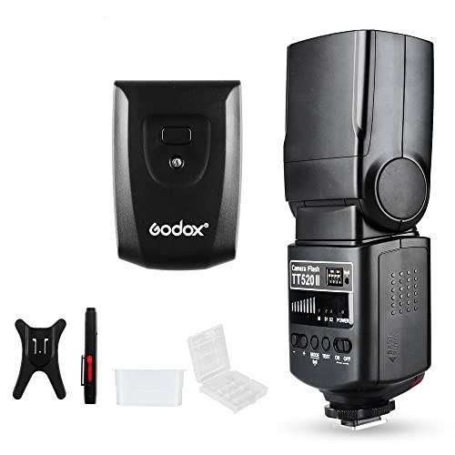 Godox TT520II kamerablixt universell on-kamera blixt elektronisk speedlite trådlös överföring för Canon Nikon Panasonic Olympus Pentax DSLR kamera