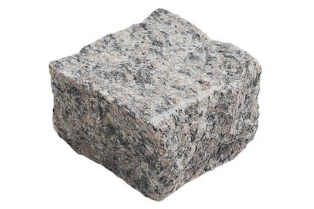 Safestone, Flækker, 9x9x4-6 cm, rødgrå