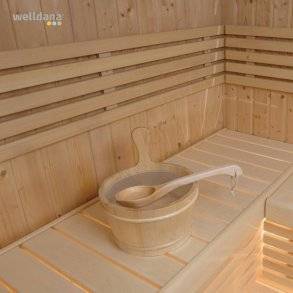 Harvia - Sauna Spand 4 liter plus Træøse