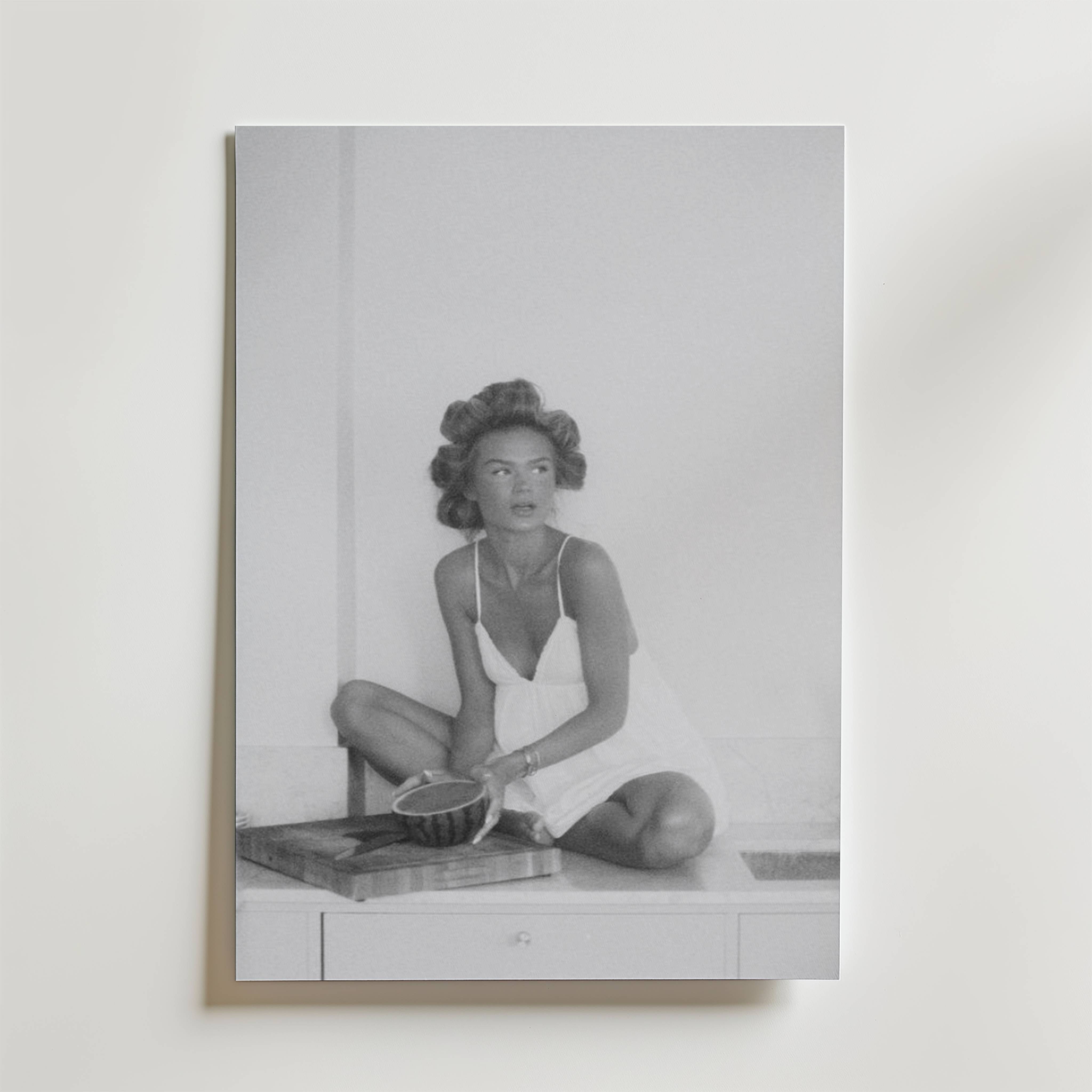 Morning Muse Poster - Premium Canvas 21x30 cm
