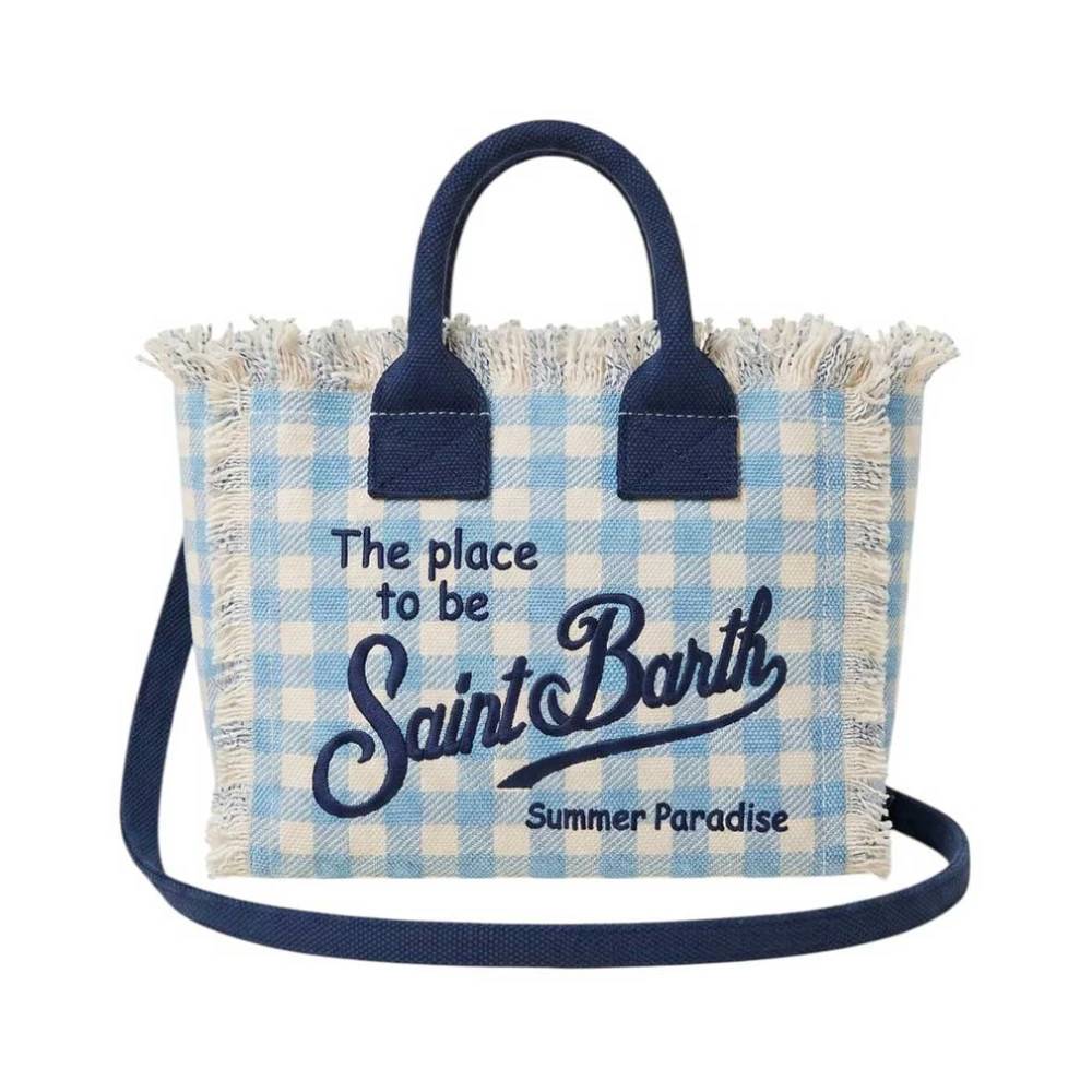 MC2 Saint Barth Vanity Mini Bag - Tasker - Herre - Blå - ONE SIZE - Bomuld