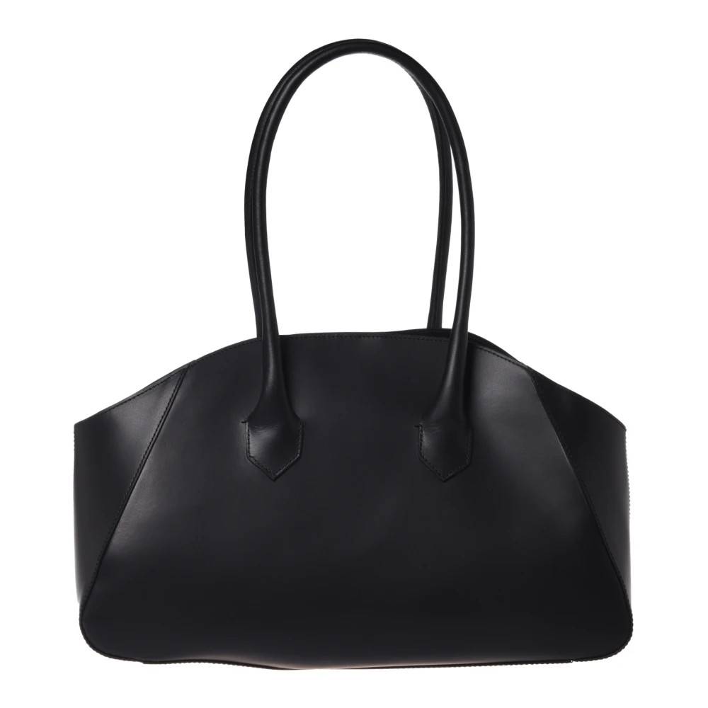 Baldinini Læder Skuldertaske - Tasker - Dame - Sort - ONE SIZE - Uld