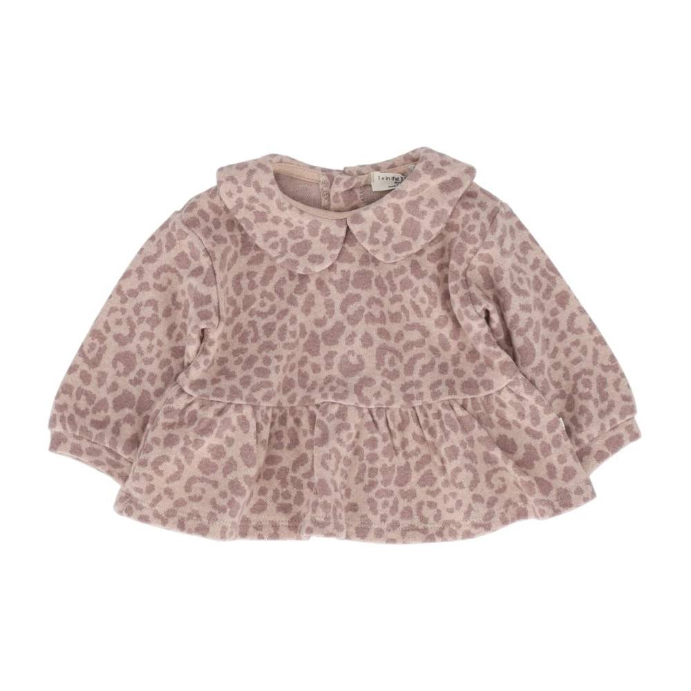 1 + IN THE FAMILY Bluse med krave - Kids - Dame - Beige - 86 CM - Tyl
