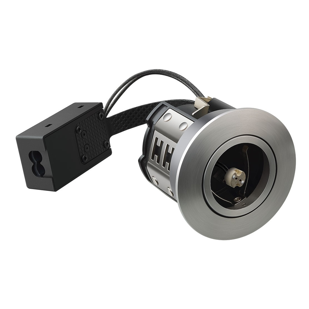 AD10 Indbygningsspot 67mm 12V MR16 (GU5.3) - Børstet
