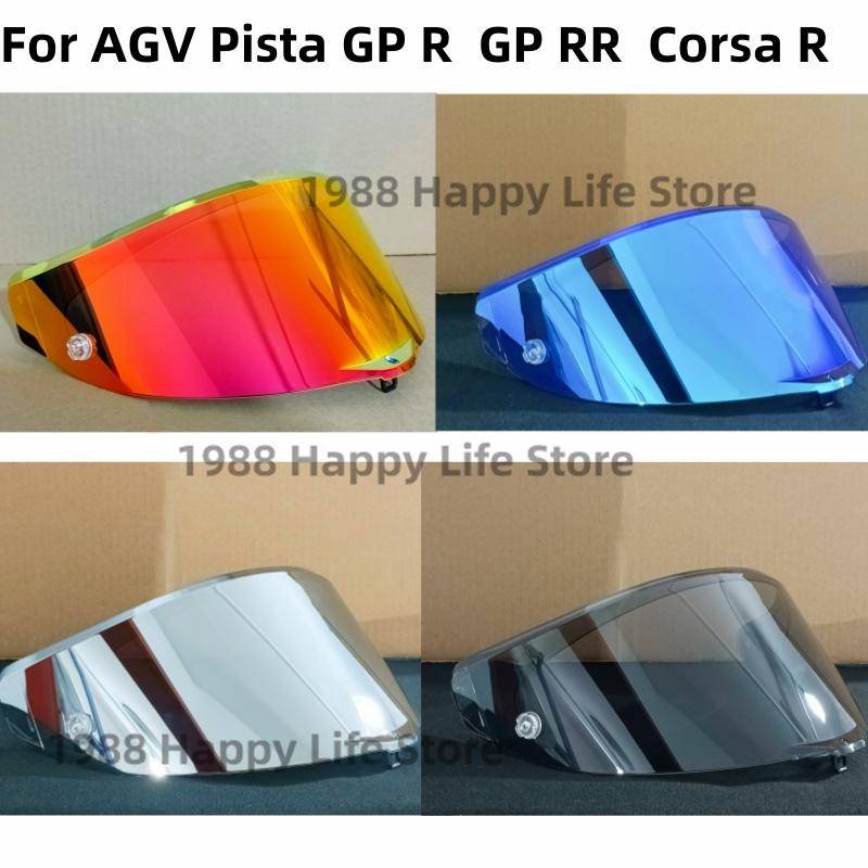 För AGV Pista GP R GP RR Corsa R Motorcykelhjälm Visir lins Ersättningsskydd Vindruta Siktglas Skärm Tillbehör gray