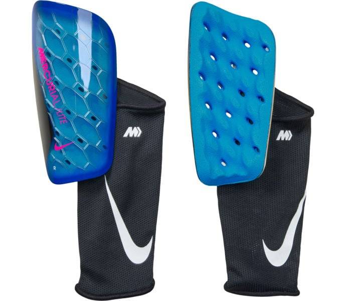 Mercurial Lite benskydd, RACER BLUE/BLACK/PINK BLAST, Unisex, L
