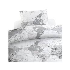 Duvet Cover Set Big World Grey Home Sleep Time Bed Sets Grey Borganäs Of Sweden