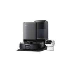 eufy Robot Vacuum Omni E25 + eufy Indoor Cam S350
