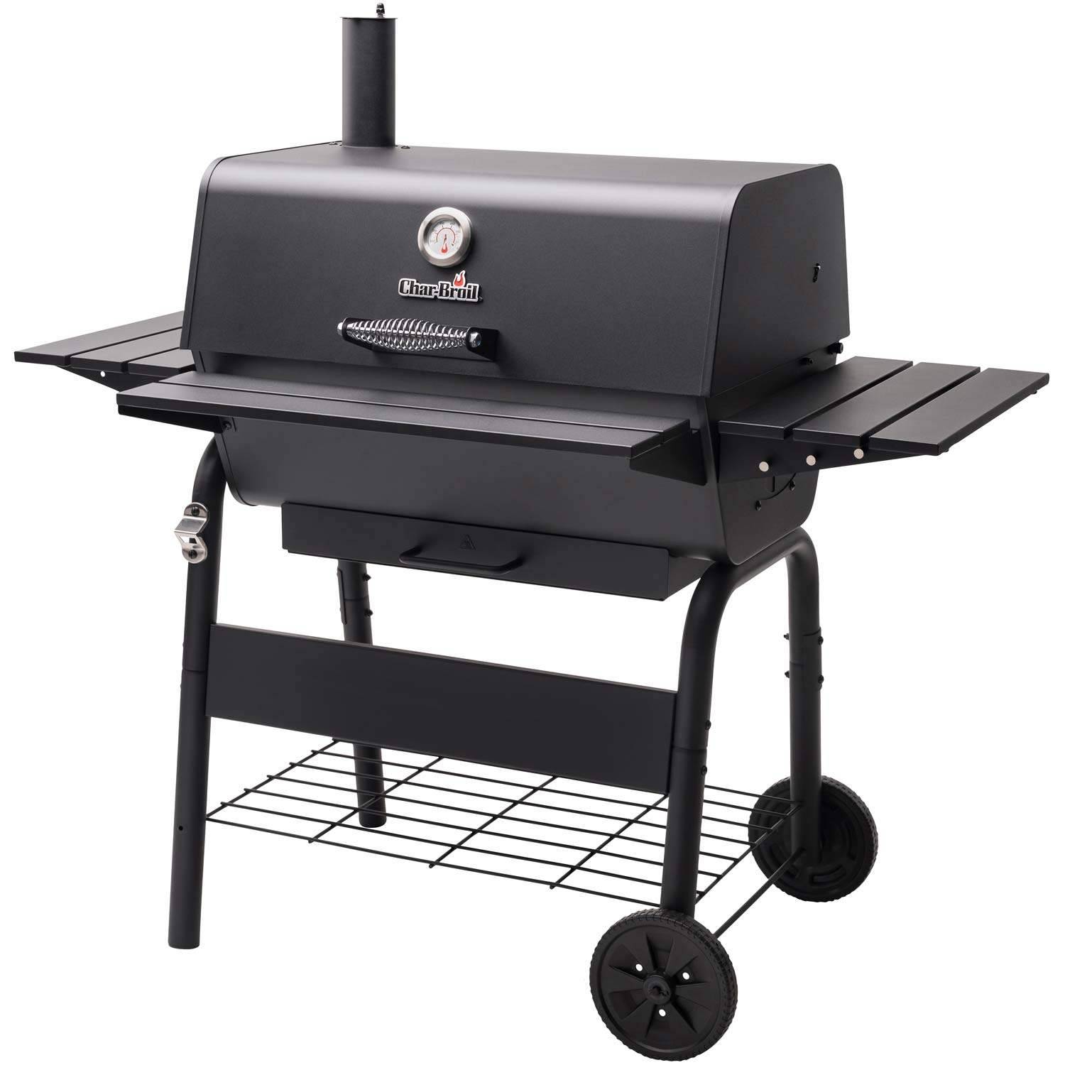 Kolgrill Large – Justerbart galler, inbyggd termometer