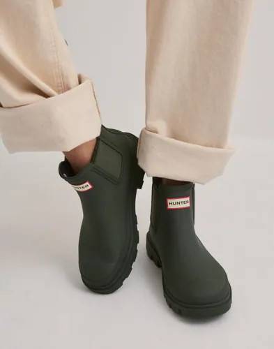 Hunter - Grøn - Unisex Downpour Chelsea