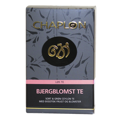 Chaplon Te Grøn / Sort Bjergblomst Æske 100g