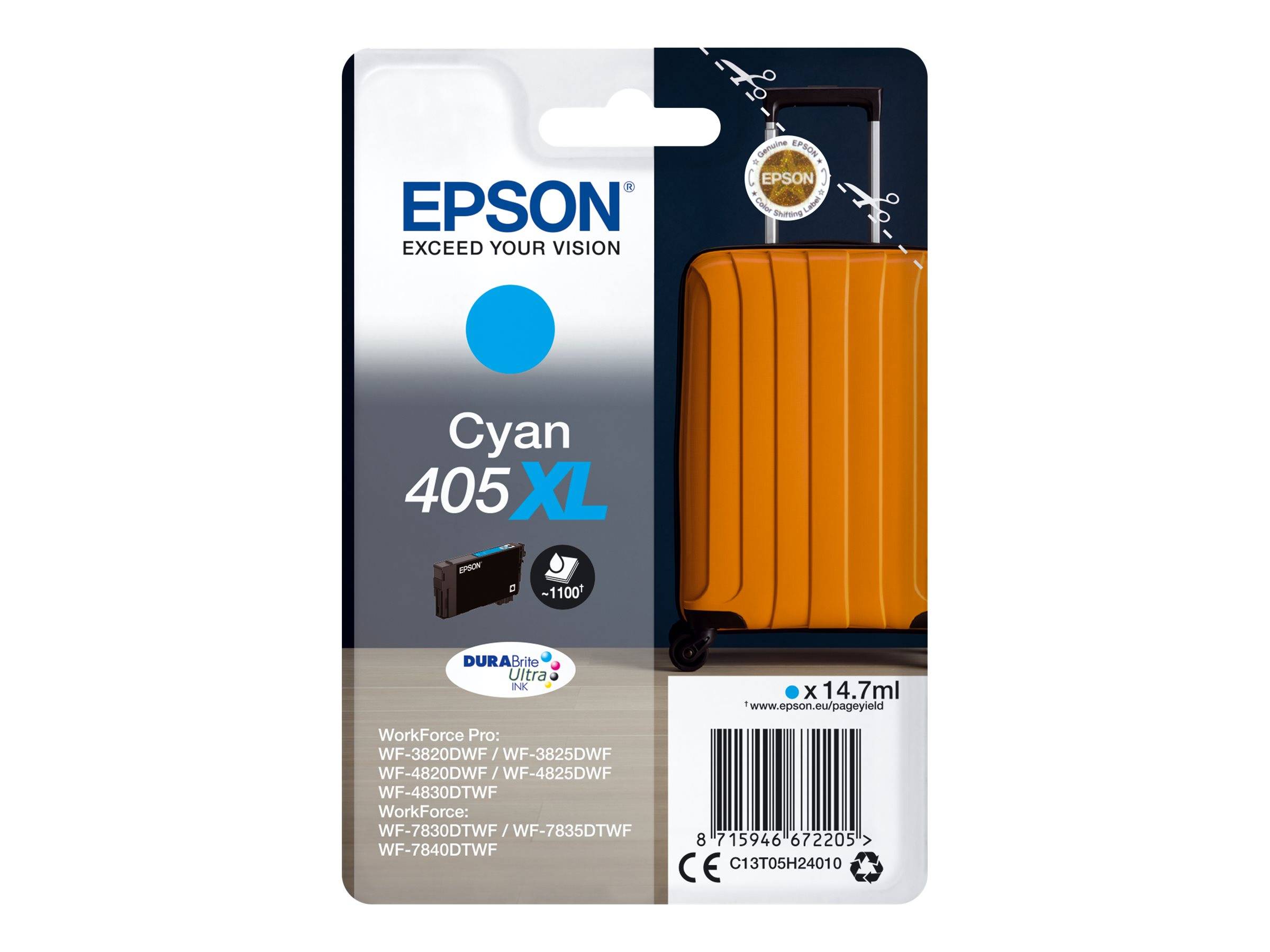 Epson T405 Cyan Xl