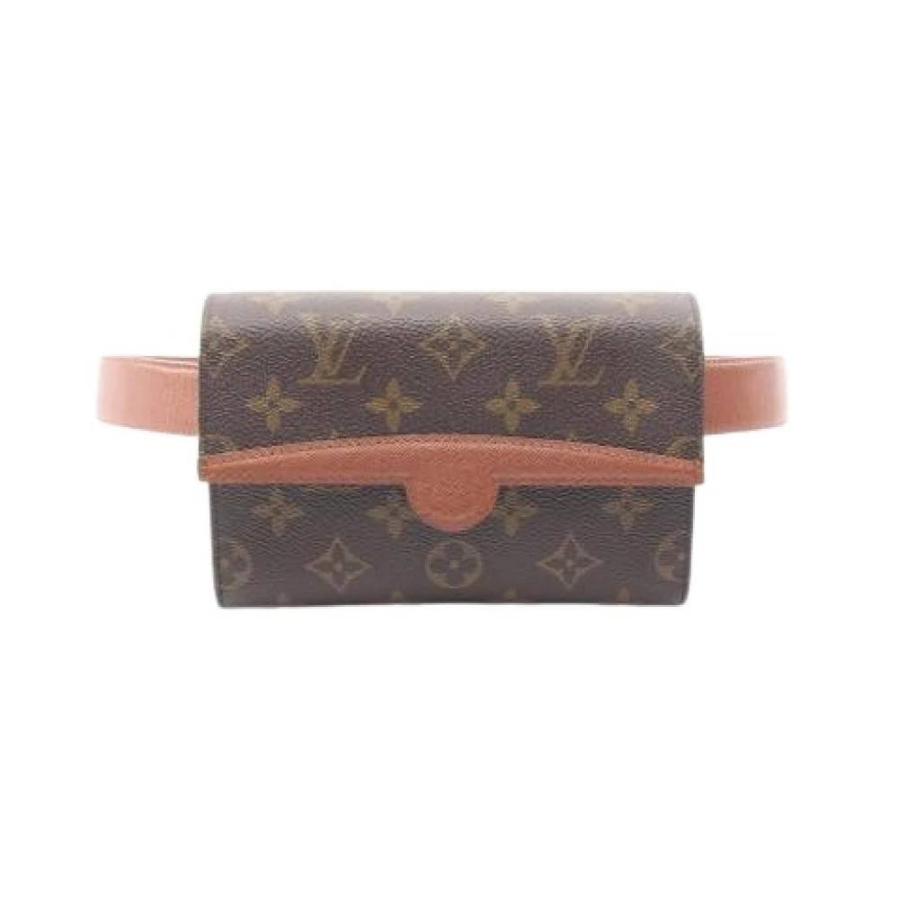Louis Vuitton Vintage Pre-owned Monogram Bæltetaske - Vintage - Dame - Brun - ONE SIZE - Læder