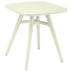 Cafebord 71 x 71 cm - hvid